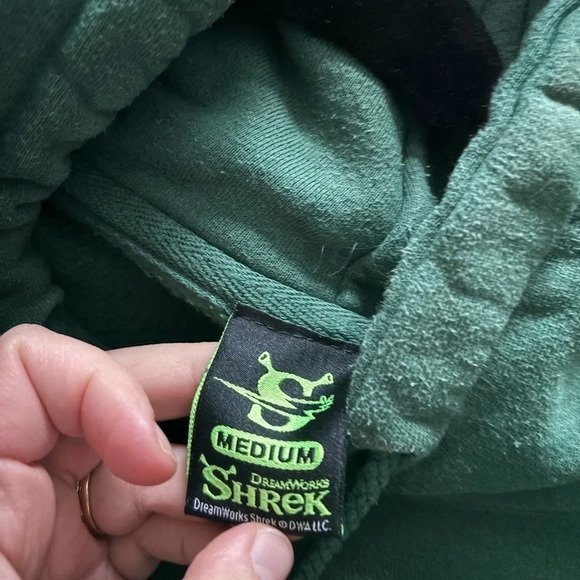 Authentic MR. Beast x Shrek Collab Hoodie Size Medium - Picture 4 of 4